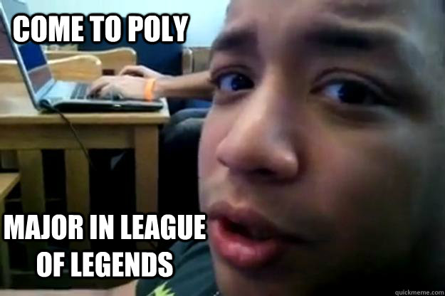 COME TO POLY MAJOR IN LEAGUE OF LEGENDS  Poly Feeder
