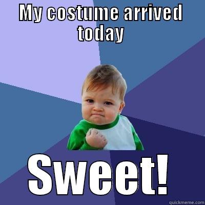 MY COSTUME ARRIVED TODAY SWEET! Success Kid