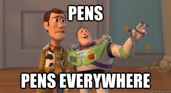 PENS PENS EVERYWHERE - PENS PENS EVERYWHERE  Toy Story Everywhere