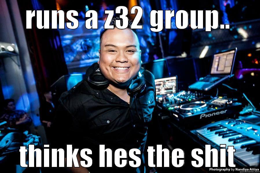 RUNS A Z32 GROUP.. THINKS HES THE SHIT Misc