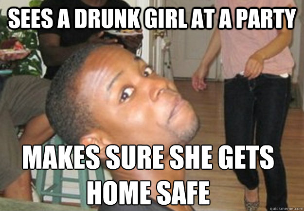 drunk black girl meme