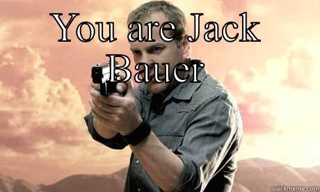 I took Zimbio's Downton Abbey quiz and I'm Jack Bauer - YOU ARE JACK BAUER  Philosoraptor