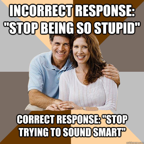 Incorrect response: 
