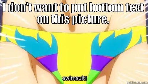 I DON'T WANT TO PUT BOTTOM TEXT ON THIS PICTURE.  Misc