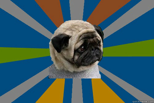    Clinically Depressed Pug