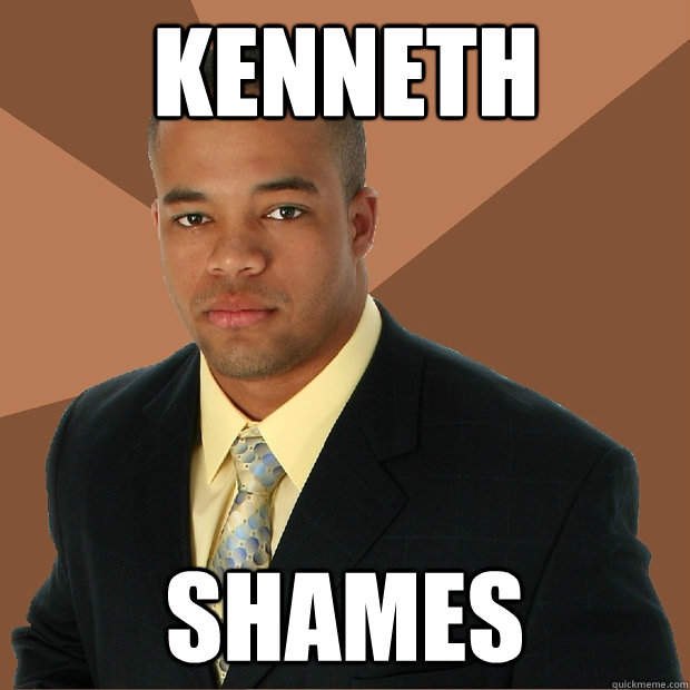 Kenneth Shames  Successful Black Man