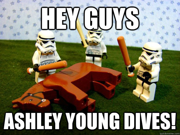 Hey Guys Ashley Young Dives!  Dead Horse