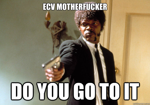 ECV MOTHERFUCKER Do you go to it  Samuel L Jackson