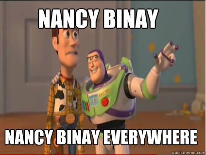 nancy binay nancy binay everywhere  woody and buzz