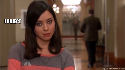 I OBJECT   April Ludgate