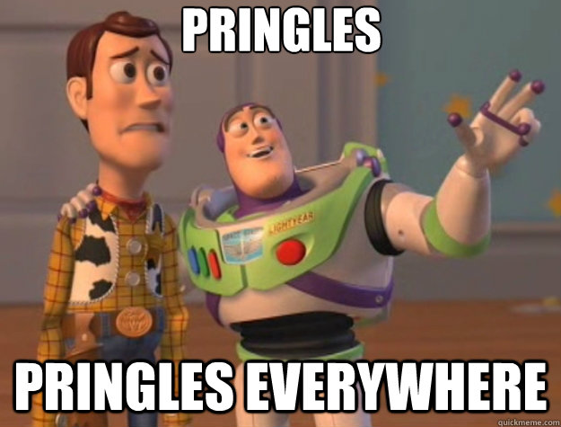 Pringles Pringles everywhere - Pringles Pringles everywhere  Toy Story