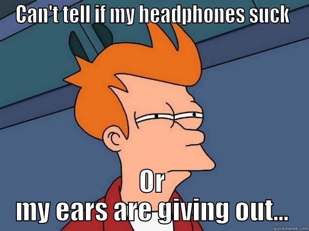 CAN'T TELL IF MY HEADPHONES SUCK OR MY EARS ARE GIVING OUT... Futurama Fry