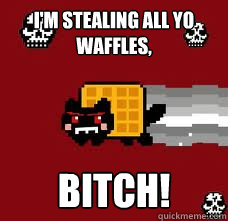 i'm stealing all yo waffles, bitch! - i'm stealing all yo waffles, bitch!  Tacnayn