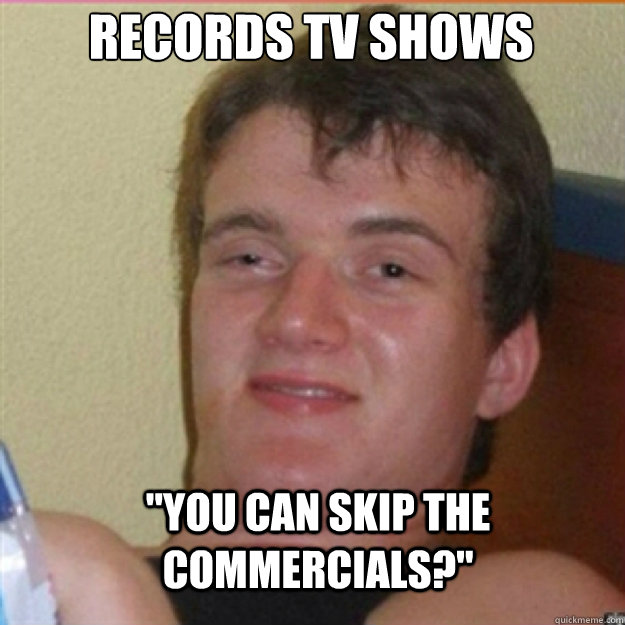 Records TV shows 