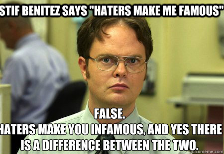 Stif benitez says 