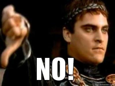  NO! Downvoting Roman