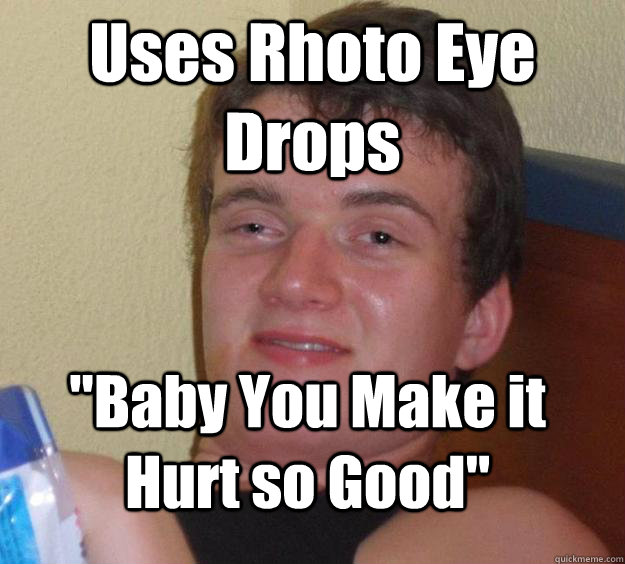 Uses Rhoto Eye Drops 