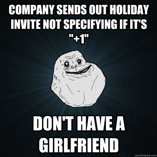 Company sends out holiday invite not specifying if it's 