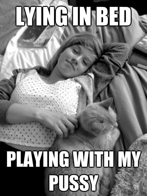 Lying in bed playing with my pussy - Lying in bed playing with my pussy  Misc