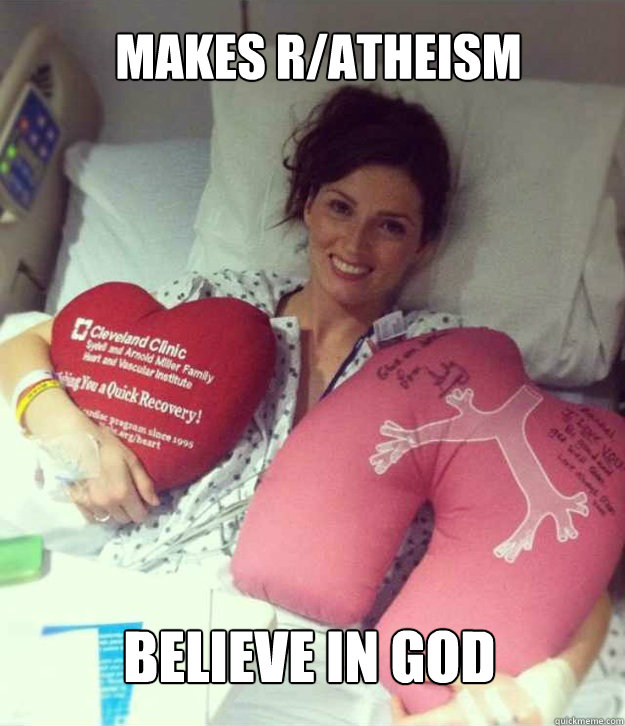 Makes r/atheism believe in god  Ridiculously Photogenic Surgery Girl