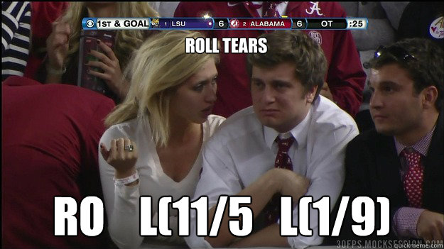 Roll Tears ro    l(11/5   l(1/9)
  