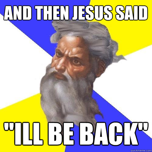 and then jesus said 
