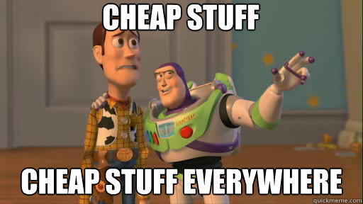 CHEAP STUFF cheap stuff everywhere  Everywhere