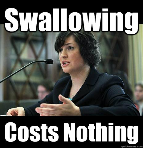 Swallowing Costs Nothing  Sandy Needs