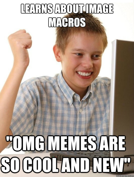Learns about image macros 