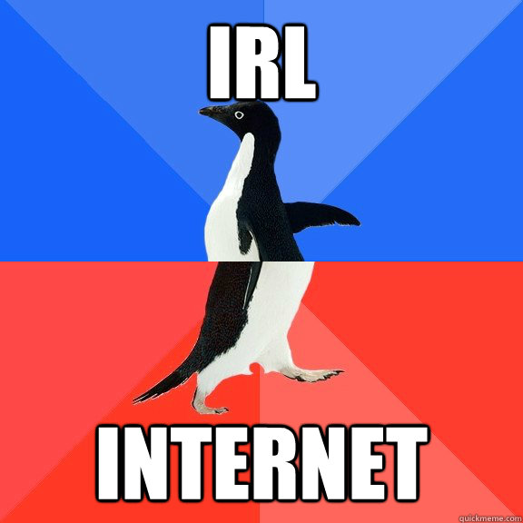 IRL INTERNET  Socially Awkward Awesome Penguin