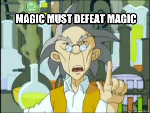Magic must defeat magic  Jackie Chan Adventures