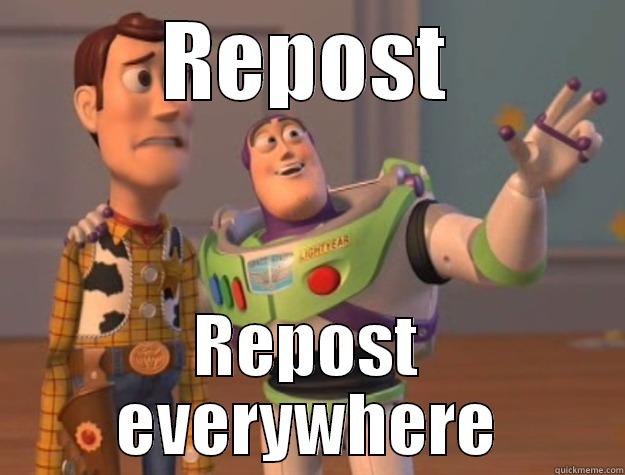 REPOST REPOST EVERYWHERE Toy Story