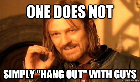 ONE DOES NOT  SIMPLY 