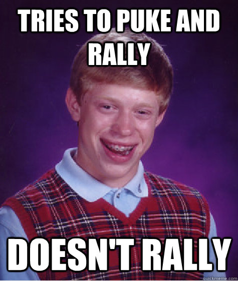 Tries to Puke and Rally Doesn't rally - Tries to Puke and Rally Doesn't rally  BLB car