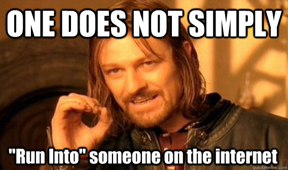ONE DOES NOT SIMPLY 