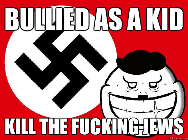 bullied as a kid kill the fucking jews - bullied as a kid kill the fucking jews  Hitler