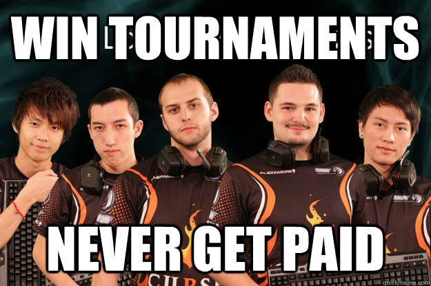 Win Tournaments Never get paid  Curse Gaming