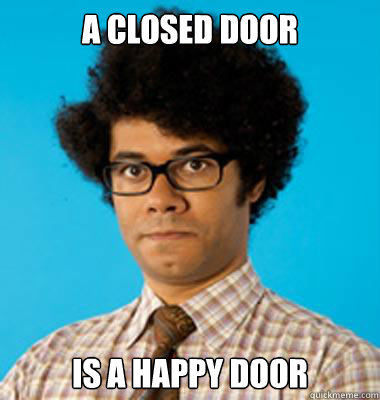 A Closed Door Is A Happy Door - A Closed Door Is A Happy Door  Maurice Moss
