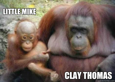 Little mike Clay thomas  