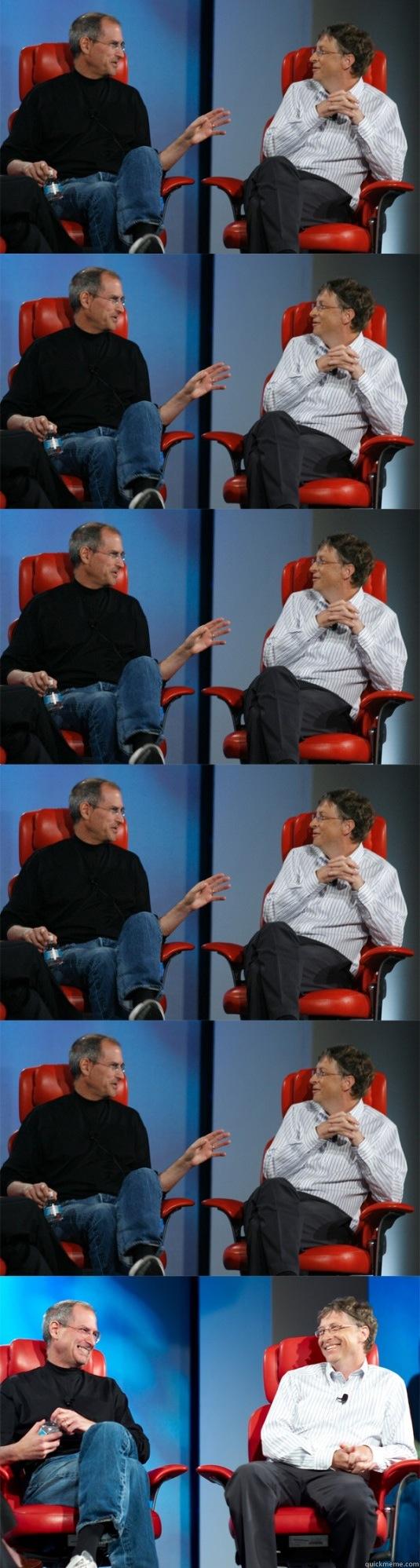   Steve Jobs vs Bill Gates