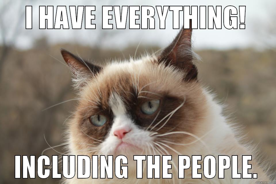 I HAVE EVERYTHING! - I HAVE EVERYTHING! INCLUDING THE PEOPLE. Misc
