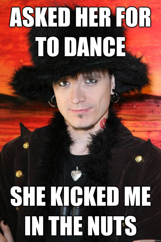 Asked Her For To Dance She Kicked Me In The Nuts  Lolgame
