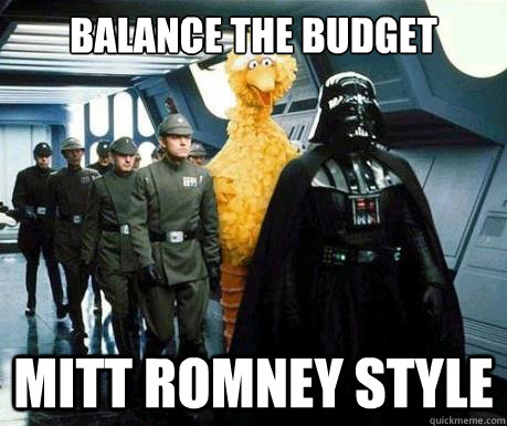 Balance The Budget Mitt Romney Style  