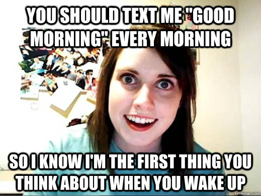 You should text me 