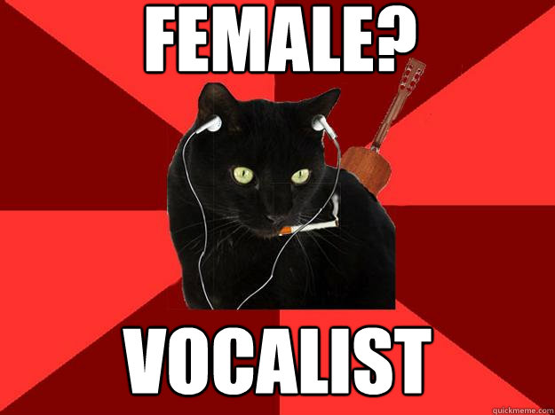 Female? Vocalist  Berklee Cat