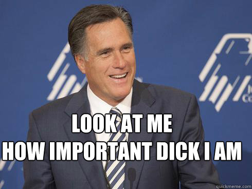 Look at me
How important dick i am - Look at me
How important dick i am  Dash Cam Romney