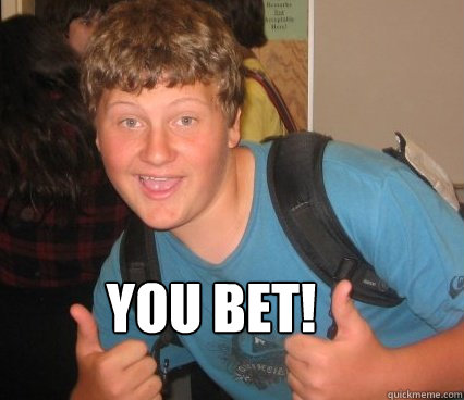  You bet! -  You bet!  Zach clark