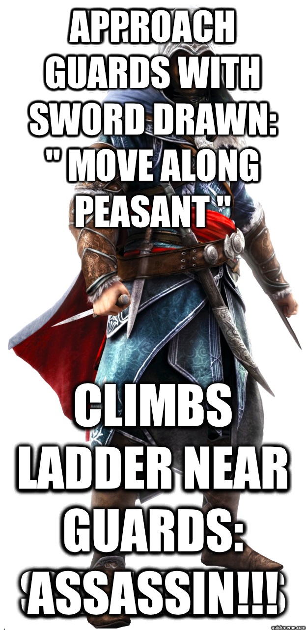 Approach guards with sword drawn:
