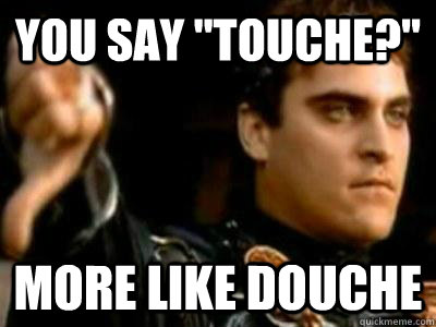 You say 
