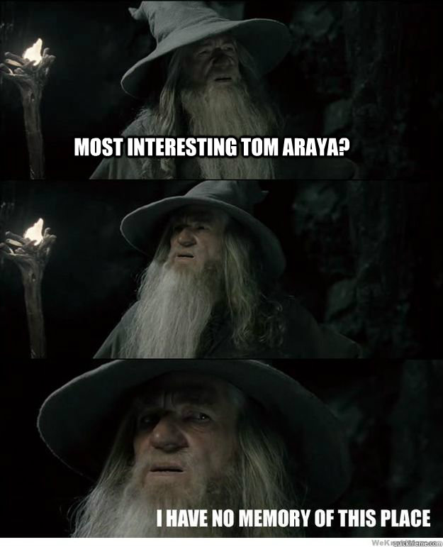Most interesting Tom Araya? - Most interesting Tom Araya?  Misc